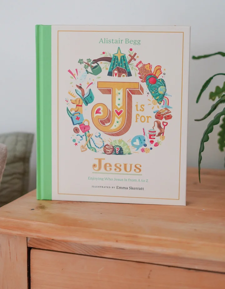 photograph of J is for Jesus