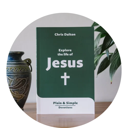 a photograph of Explore the Life of Jesus from Plain & Simple Devotions series