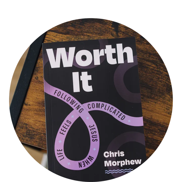 Photograph of Worth It on a wooden table